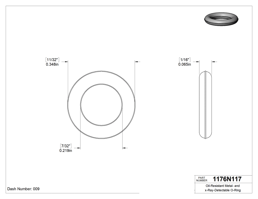Technical drawing - 1176N117
